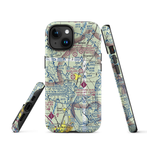 Picayune Airport (PCU) VFR Sectional  Tough iPhone Case