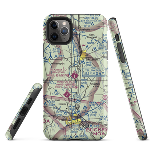 Pickaway County Memorial Airport (CYO) VFR Sectional  Tough iPhone Case