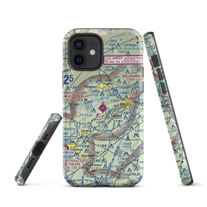 Pickens County Airport (LQK) VFR Sectional  Tough iPhone Case