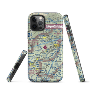 Pickens County Airport (LQK) VFR Sectional  Tough iPhone Case