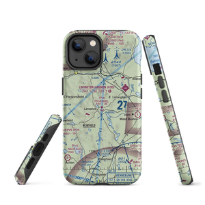 Pickerel Pond Seaplane Base (ME83) VFR Sectional  Tough iPhone Case