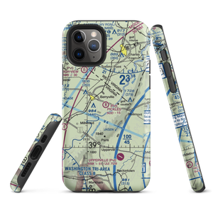 Pickles Airport (01VA) VFR Sectional  Tough iPhone Case