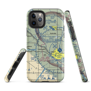 Pietschtree Airstrip (12ND) VFR Sectional  Tough iPhone Case