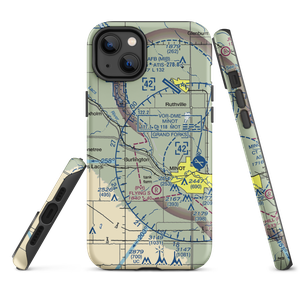 Pietschtree Airstrip (12ND) VFR Sectional  Tough iPhone Case