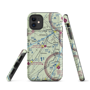 Piggott Municipal Airport (7M7) VFR Sectional  Tough iPhone Case