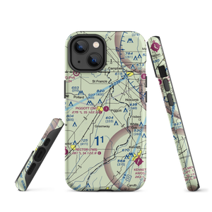 Piggott Municipal Airport (7M7) VFR Sectional  Tough iPhone Case