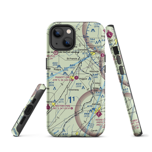 Piggott Municipal Airport (7M7) VFR Sectional  Tough iPhone Case