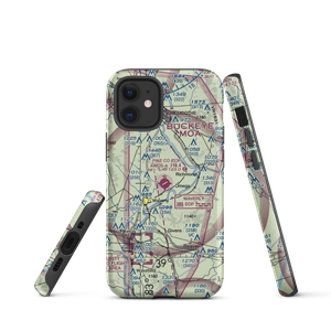 Pike County Airport (EOP) VFR Sectional  Tough iPhone Case