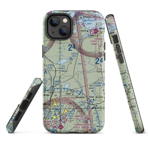 Pike Field Airport (06MN) VFR Sectional  Tough iPhone Case