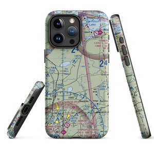 Pike Field Airport (06MN) VFR Sectional  Tough iPhone Case