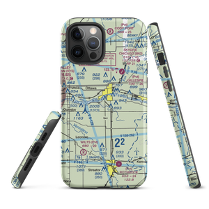 Pike's Airport (22LL) VFR Sectional  Tough iPhone Case