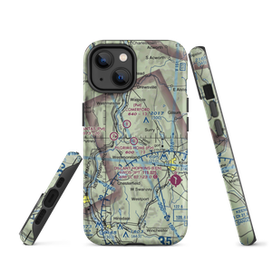 Pilgrim's Home Airfield (2NH5) VFR Sectional  Tough iPhone Case