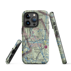 Pilgrim's Home Airfield (2NH5) VFR Sectional  Tough iPhone Case