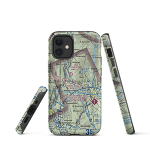 Pilgrim's Home Airfield (2NH5) VFR Sectional  Tough iPhone Case