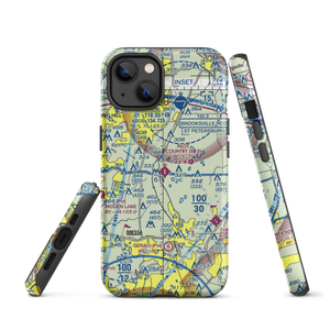 Pilot Country Airport (X05) VFR Sectional  Tough iPhone Case