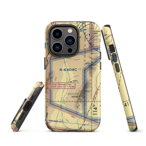 Pilot Creek Ranches Airport (NV67) VFR Sectional  Tough iPhone Case