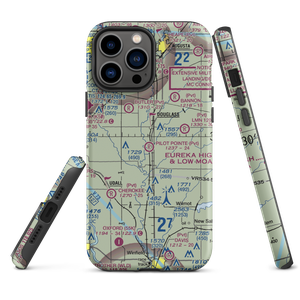 Pilot Pointe Estates Airport (SN52) VFR Sectional  Tough iPhone Case