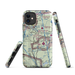 Pilot's Pastures Airport (1WA2) VFR Sectional  Tough iPhone Case