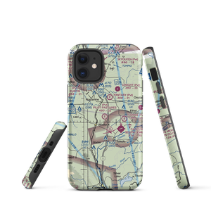 Pilot's Pastures Airport (1WA2) VFR Sectional  Tough iPhone Case