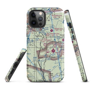 Pilot's Pastures Airport (1WA2) VFR Sectional  Tough iPhone Case