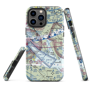 Pilots Cove Airport (MD06) VFR Sectional  Tough iPhone Case