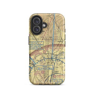 Pilots Rest Airport (AZ57) VFR Sectional  Tough iPhone Case