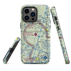 Pinckneyville Du Quoin Airport (PJY) VFR Sectional  Tough iPhone Case