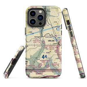 Pine Bluff Airport (WA23) VFR Sectional  Tough iPhone Case