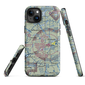 Pine Grove Airport (WI42) VFR Sectional  Tough iPhone Case