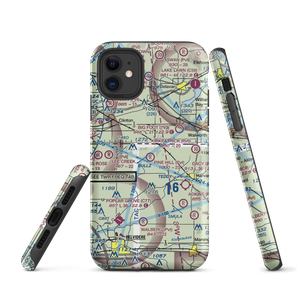 Pine Hill Airport (09LL) VFR Sectional  Tough iPhone Case