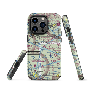 Pine Hill Airport (09LL) VFR Sectional  Tough iPhone Case