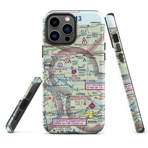 Pine Hill Airport (9G6) VFR Sectional  Tough iPhone Case