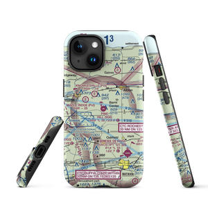 Pine Hill Airport (9G6) VFR Sectional  Tough iPhone Case