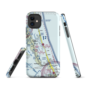 Pine Island Airport (DUF) VFR Sectional  Tough iPhone Case