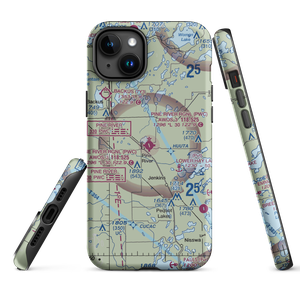 Pine River Regional Airport (PWC) VFR Sectional  Tough iPhone Case