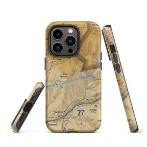 Pine Springs Airport (45AZ) VFR Sectional  Tough iPhone Case