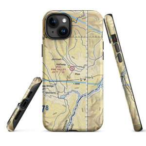 Pine Valley Airport (OR70) VFR Sectional  Tough iPhone Case