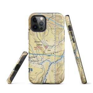 Pine Valley Airport (OR70) VFR Sectional  Tough iPhone Case