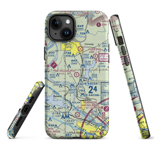 Pine Village Airport (AR34) VFR Sectional  Tough iPhone Case