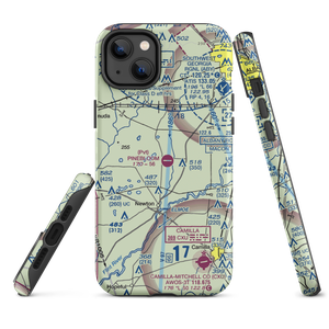 Pinebloom Plantation Airport (GA14) VFR Sectional  Tough iPhone Case