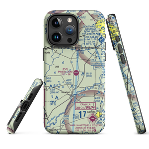 Pinebloom Plantation Airport (GA14) VFR Sectional  Tough iPhone Case