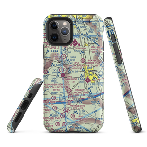 Pinebrook Estates Airport (5GA5) VFR Sectional  Tough iPhone Case