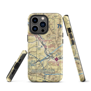 Pinehurst Ranch Airport (0MT7) VFR Sectional  Tough iPhone Case