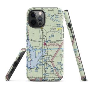 Pineland Municipal Airport (T24) VFR Sectional  Tough iPhone Case