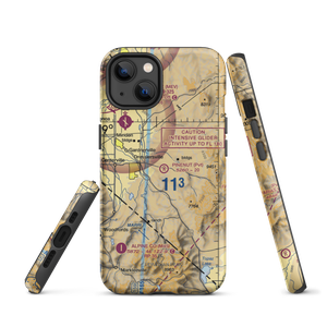 Pinenut Airport (NV55) VFR Sectional  Tough iPhone Case