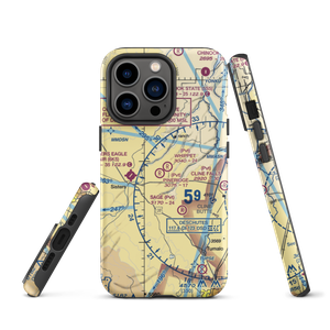 Pineridge Ranch Airport (7OR4) VFR Sectional  Tough iPhone Case