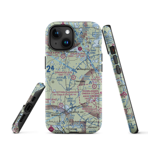 Pinewood Air Park (WS39) VFR Sectional  Tough iPhone Case