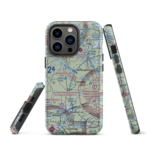 Pinewood Air Park (WS39) VFR Sectional  Tough iPhone Case