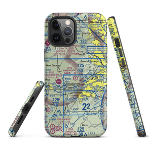 Pinewood Airport (0GE0) VFR Sectional  Tough iPhone Case