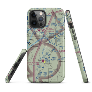 Piney Bend Airport (MU25) VFR Sectional  Tough iPhone Case